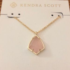 Kendra Scott Rose Quartz Pendant